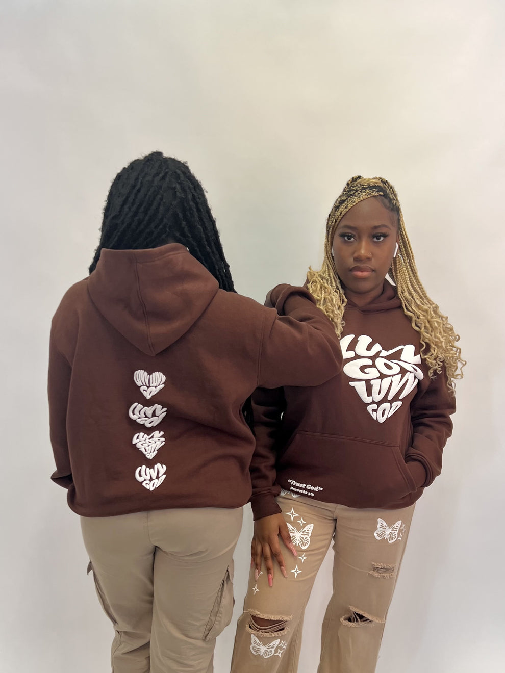 Brown Hoodie