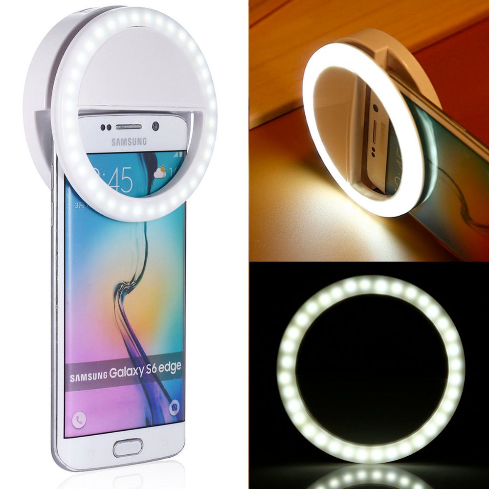 GlowClip™ Portable Selfie Ring Light – Perfect Lighting Anywhere