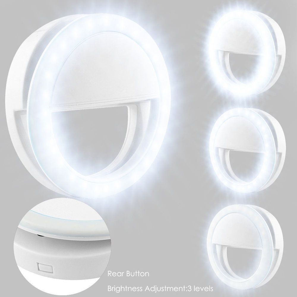 GlowClip™ Portable Selfie Ring Light – Perfect Lighting Anywhere