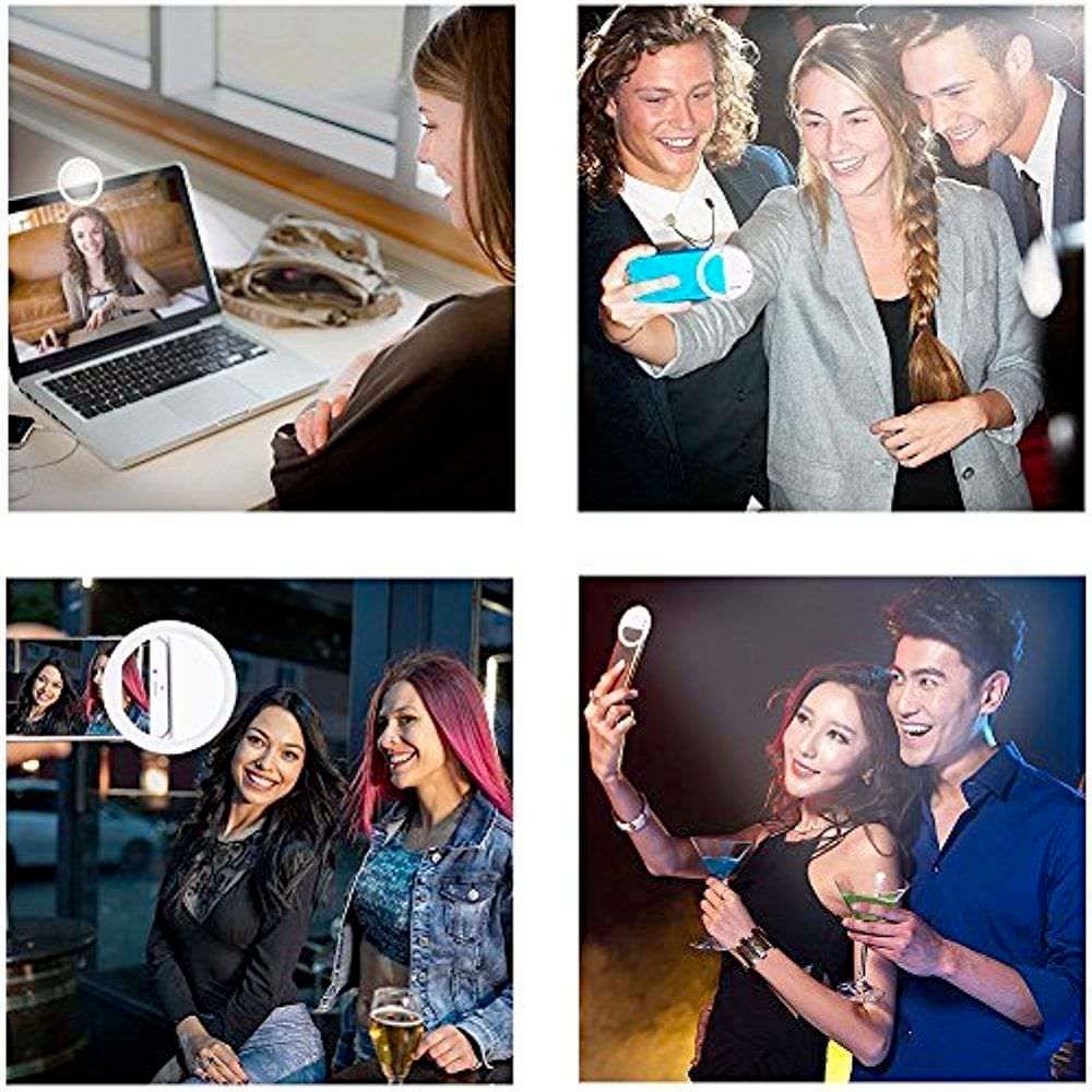 GlowClip™ Portable Selfie Ring Light – Perfect Lighting Anywhere