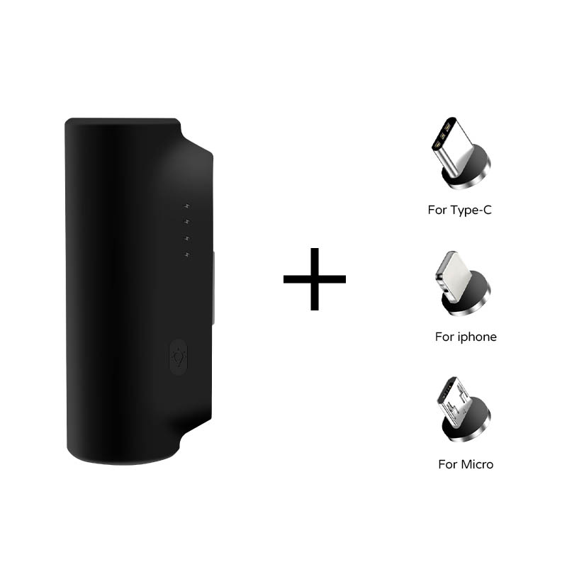 Magnetic Power Capsule Charger Portable Backup 5000mAh