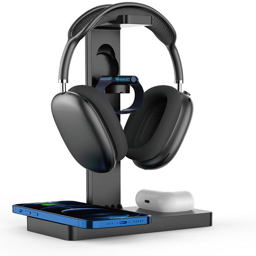 Multi-Purpose Wireless Charging Stand for Phone Watch and Earphones