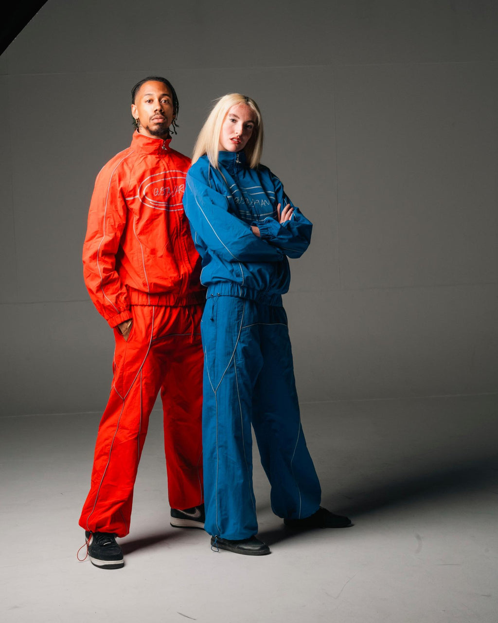 Gustavarian Original Red Illumination Track Suit – Unisex Streetwear Set