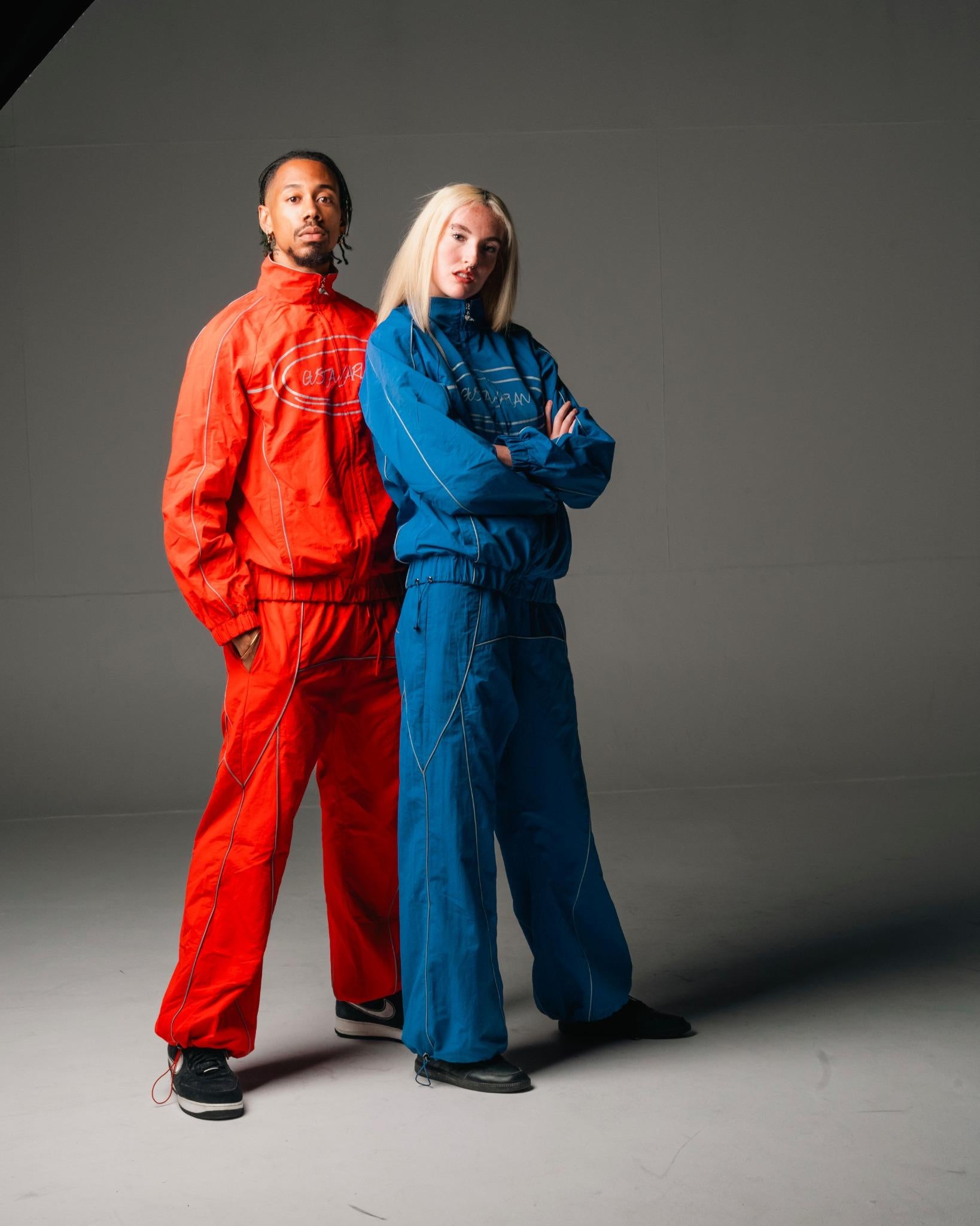 Gustavarian Original Red Illumination Track Suit – Unisex Streetwear Set