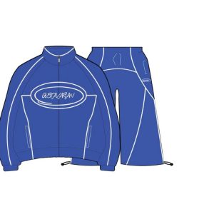 Gustavarian Original Blue Illumination Track Suit – Unisex Streetwear Set